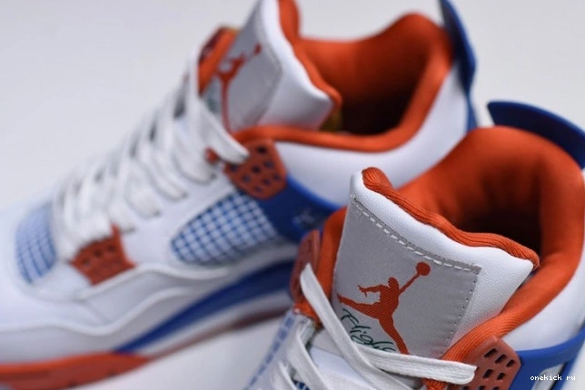 Chep Onekick 4 White Bright Crimson-Royal 308497-171 Air Jordan Blue 0625